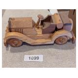 Homemade Wooden Toy Car