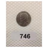 1972 Eisenhower One Dollar Coin