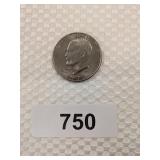 1972 Eisenhower One Dollar Coin