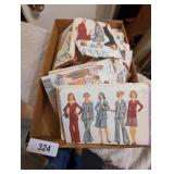 Vintage Clothing Paper Patterns