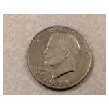 1971 D Eisenhower Dollar Coin
