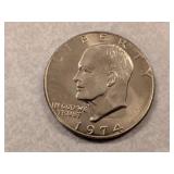 1974 D Eisenhower Dollar Coin