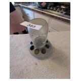 Glass Mason Jar Chicken Feeder