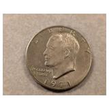 1971 D Eisenhower Dollar Coin