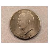 1776-1976 Eisenhower Bicentennial Dollar