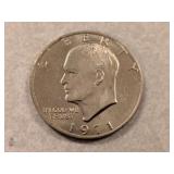 1971 D Eisenhower Dollar Coin