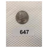 1971 Eisenhower One Dollar Coin
