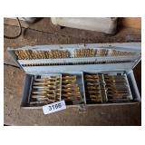 Metal Box Full of Drill Bits