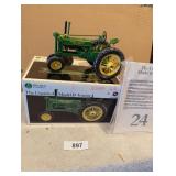 JD #24 Precision Classic Diecast Tractor w/