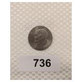 1972 Eisenhower One Dollar Coin
