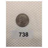 1972 Eisenhower One Dollar Coin