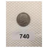 1972 Eisenhower One Dollar Coin
