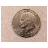 1972 Eisenhower Dollar Coin