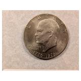 1776-1976 Eisenhower Bicentennial Dollar