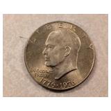 1776-1976 D Eisenhower Bicentennial Dollar