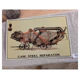 Case Steel Separator Metal Sign