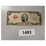 1928 D Series $2 USD Bill