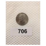 1776-1976 Eisenhower Bicentennial One Dollar Coin