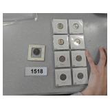 (8) 70-80s Dimes & 1936 P Buffalo Nickel