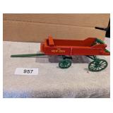 Metal "The New Idea" Manure Spreader