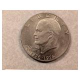 1776-1976 Eisenhower Bicentennial Dollar