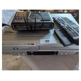 VCR DVD Sanyo & GE Clock Radio