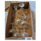 (7) Champagne Glasses