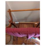 Quilt Rack w/ Afghan