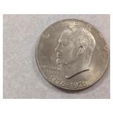 1776-1976 Eisenhower Bicentennial Dollar