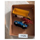 Mini Minneapolis Moline Metal Toy Trailer, +