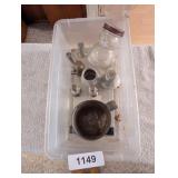 Silver Plated S&P Shakers, Glass S&P Shakers,