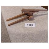 Homemade Wooden Henager Toy Cannon