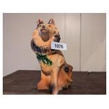 Vintage Ceramic Collie Dog