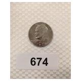 1974 Eisenhower One Dollar Coin