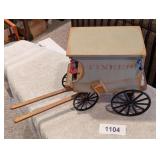 Vintage Tinker Wooden Carriage