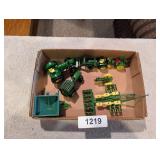 (5) John Deere Mini Tractor Toys