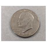 1972 D Eisenhower Dollar Coin