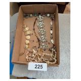 (4) Bracelets & Shell Necklace