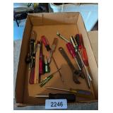 Screwdrivers, Wire Brush, Wrench & Other