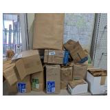 Large Assortment of Brown Paper Bags -