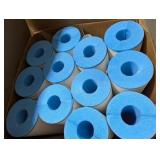 (12) 2" Wall Styrofoam Tubes