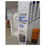 Frost King Pre-Slit 6ft. Pipe Insulation Fits 1/2"