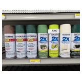 (7) Rustoleum Spray Paints in Assorted Colors