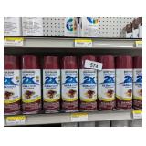 (9) Rustoleum Spray Paints in Gloss Cranberry