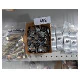 Kennel Clamps, Small Clips + Slotted Bolts & Nuts