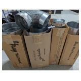 New Galvanized Stove Pipe 6", 4", 8" + Elbow