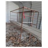 (2) Metal Racks Rusty