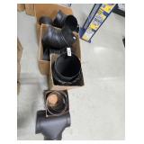 New 7" & 8" Black Stove Pipe Parts