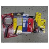 NIP Telescoping Mirror, NIP Magnifying Glass &