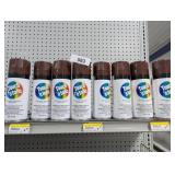 (8) Touch N Tone Spray Paints in Leather Brown